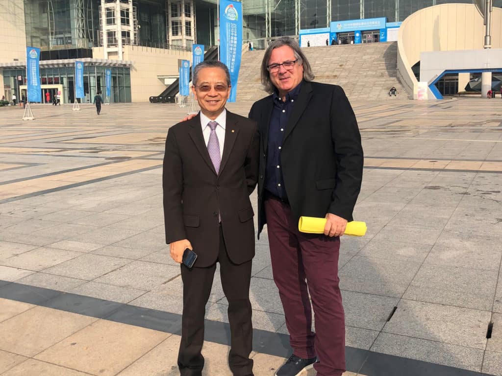 The President of the Organization for Climate and Circular Economy in Nanjing, China (21-23.10.2019)
